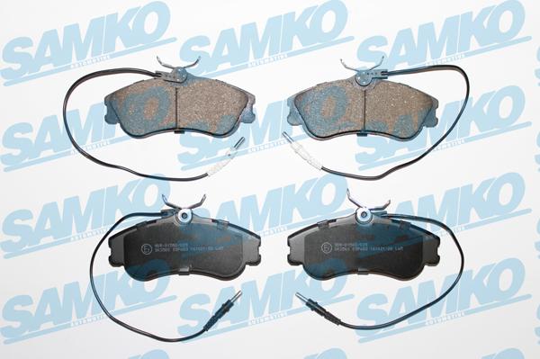 Samko 5SP683 - Brake Pad Set, disc brake www.autospares.lv