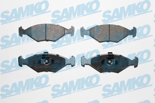 Samko 5SP679 - Bremžu uzliku kompl., Disku bremzes www.autospares.lv