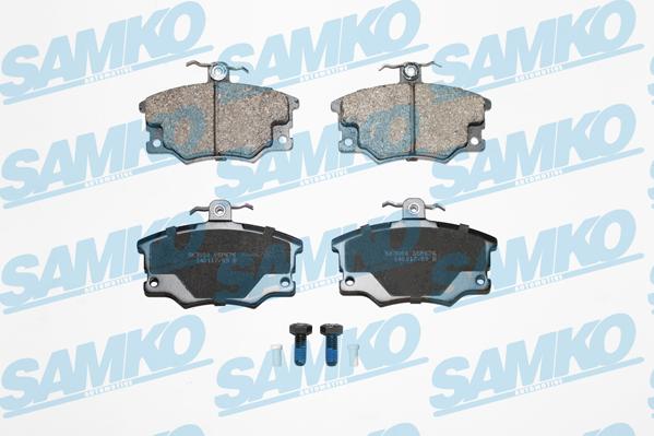 Samko 5SP676 - Bremžu uzliku kompl., Disku bremzes www.autospares.lv