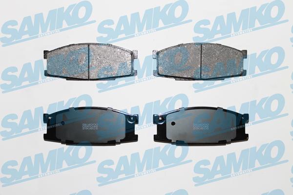 Samko 5SP046 - Bremžu uzliku kompl., Disku bremzes www.autospares.lv