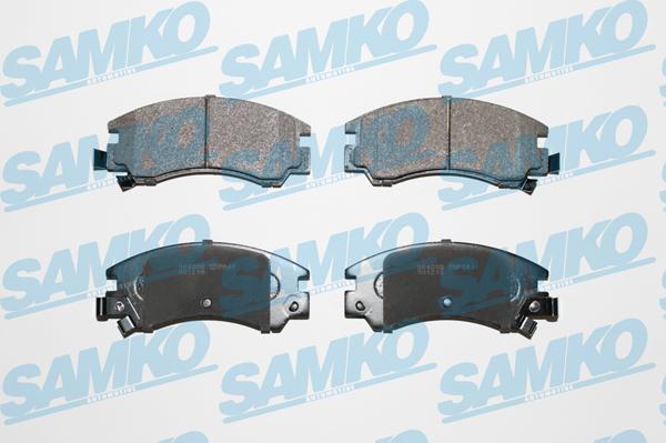 Samko 5SP047 - Bremžu uzliku kompl., Disku bremzes autospares.lv