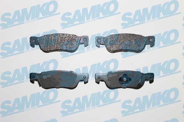 Samko 5SP052 - Bremžu uzliku kompl., Disku bremzes autospares.lv