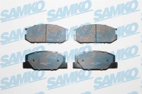 Samko 5SP064 - Brake Pad Set, disc brake www.autospares.lv