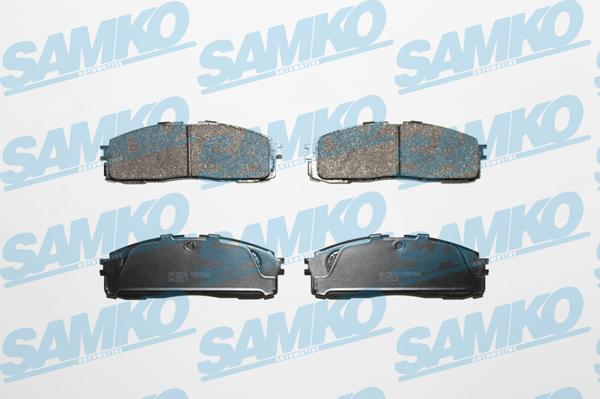 Samko 5SP066 - Brake Pad Set, disc brake www.autospares.lv