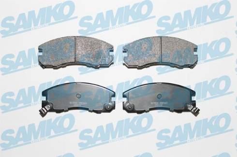 Samko 5SP060 - Brake Pad Set, disc brake www.autospares.lv