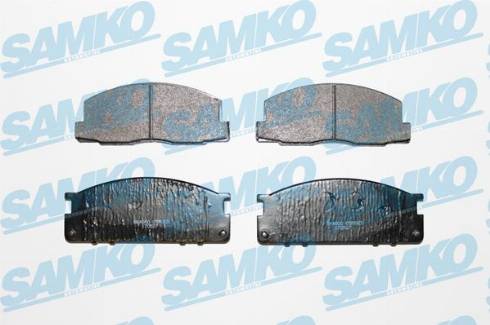 Samko 5SP063 - Тормозные колодки, дисковые, комплект www.autospares.lv