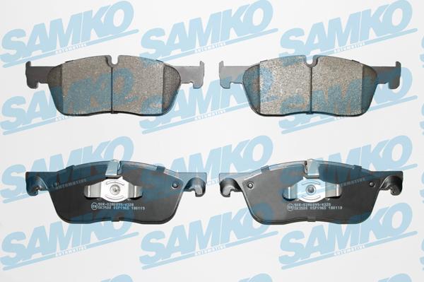 Samko 5SP1965 - Bremžu uzliku kompl., Disku bremzes www.autospares.lv