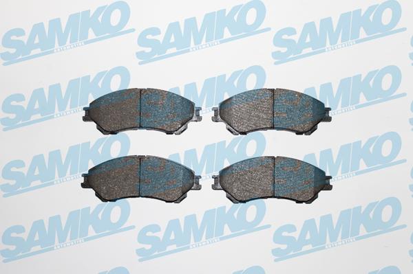 Samko 5SP1967 - Brake Pad Set, disc brake www.autospares.lv