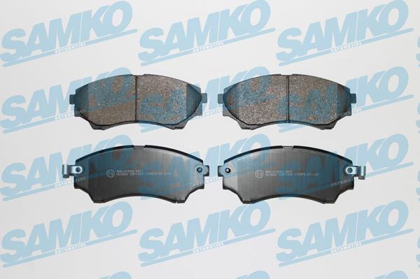 Samko 5SP1499 - Brake Pad Set, disc brake www.autospares.lv