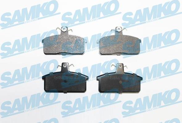 Samko 5SP1498 - Brake Pad Set, disc brake www.autospares.lv