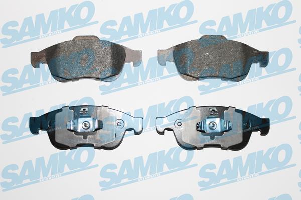 Samko 5SP1493 - Bremžu uzliku kompl., Disku bremzes www.autospares.lv