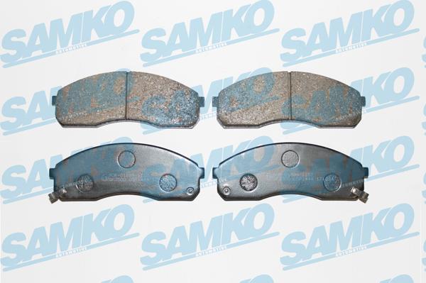 Samko 5SP1444 - Bremžu uzliku kompl., Disku bremzes www.autospares.lv