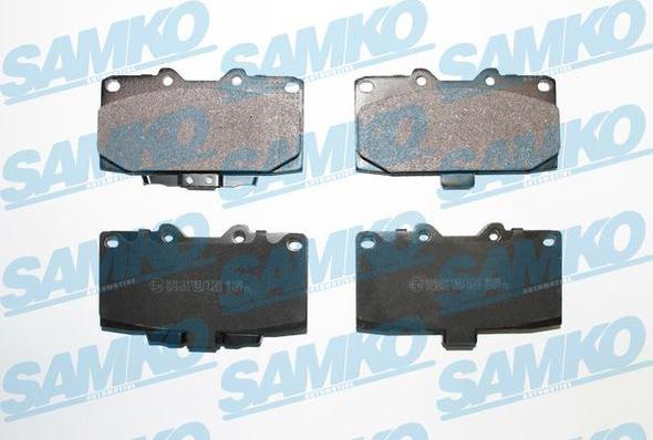 Samko 5SP1453 - Bremžu uzliku kompl., Disku bremzes www.autospares.lv