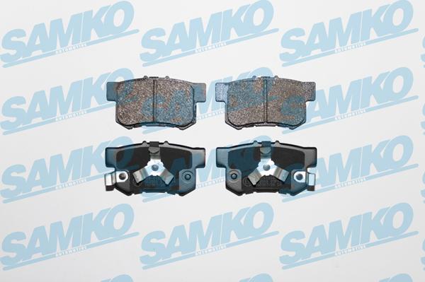 Samko 5SP1404 - Тормозные колодки, дисковые, комплект www.autospares.lv