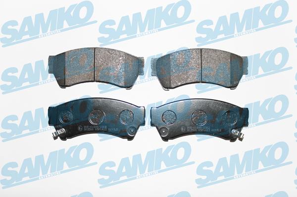 Samko 5SP1413 - Bremžu uzliku kompl., Disku bremzes www.autospares.lv