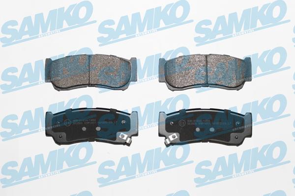 Samko 5SP1417 - Brake Pad Set, disc brake www.autospares.lv