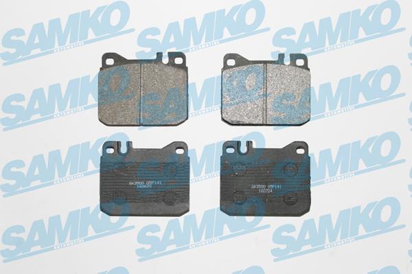 Samko 5SP141 - Bremžu uzliku kompl., Disku bremzes www.autospares.lv