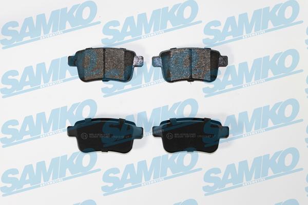 Samko 5SP1487 - Brake Pad Set, disc brake www.autospares.lv