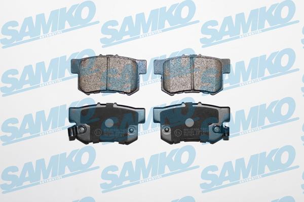 Samko 5SP1423 - Bremžu uzliku kompl., Disku bremzes www.autospares.lv