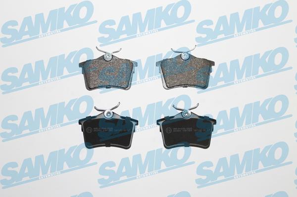 Samko 5SP1500 - Bremžu uzliku kompl., Disku bremzes www.autospares.lv