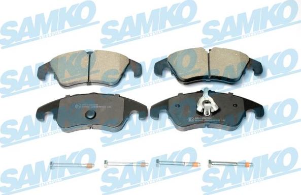 Samko 5SP1532 - Bremžu uzliku kompl., Disku bremzes www.autospares.lv