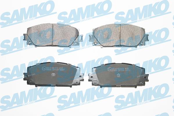 Samko 5SP1529 - Brake Pad Set, disc brake www.autospares.lv