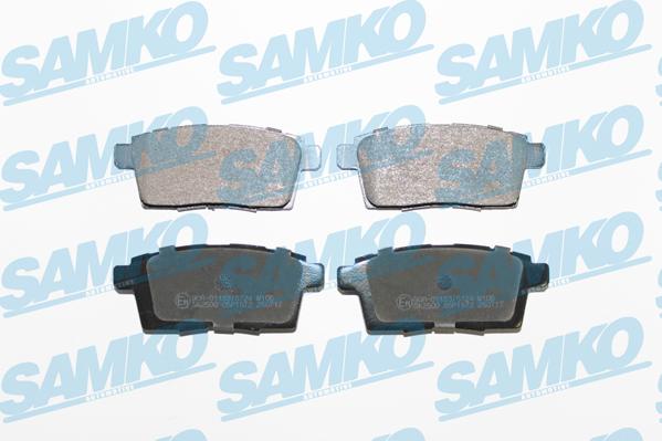 Samko 5SP1572 - Brake Pad Set, disc brake www.autospares.lv