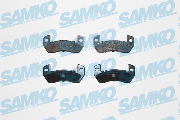 Samko 5SP1640 - Bremžu uzliku kompl., Disku bremzes www.autospares.lv