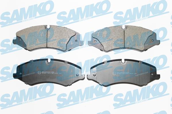 Samko 5SP1600 - Bremžu uzliku kompl., Disku bremzes www.autospares.lv