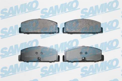 Samko 5SP160 - Bremžu uzliku kompl., Disku bremzes www.autospares.lv