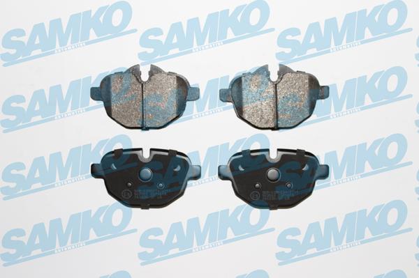 Samko 5SP1618 - Bremžu uzliku kompl., Disku bremzes www.autospares.lv