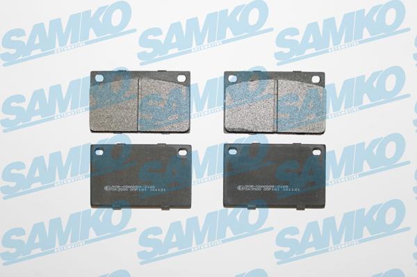 Samko 5SP161 - Bremžu uzliku kompl., Disku bremzes www.autospares.lv