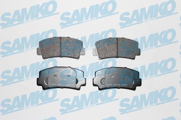 Samko 5SP168 - Bremžu uzliku kompl., Disku bremzes www.autospares.lv