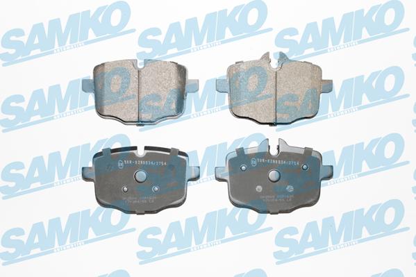 Samko 5SP1631 - Bremžu uzliku kompl., Disku bremzes autospares.lv