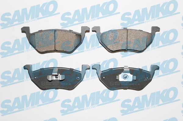 Samko 5SP1620 - Bremžu uzliku kompl., Disku bremzes www.autospares.lv