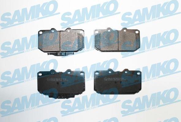 Samko 5SP1049 - Brake Pad Set, disc brake www.autospares.lv