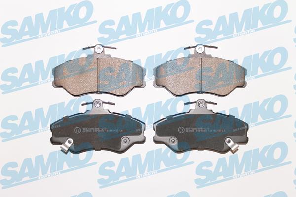 Samko 5SP1009 - Bremžu uzliku kompl., Disku bremzes www.autospares.lv