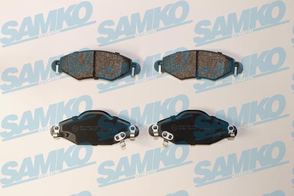 Samko 5SP1001 - Bremžu uzliku kompl., Disku bremzes www.autospares.lv