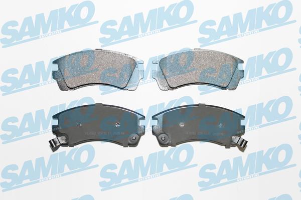 Samko 5SP1011 - Bremžu uzliku kompl., Disku bremzes www.autospares.lv