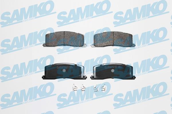 Samko 5SP1013 - Bremžu uzliku kompl., Disku bremzes www.autospares.lv