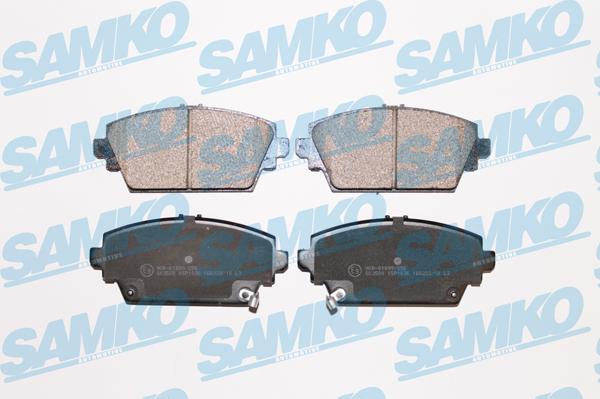 Samko 5SP1036 - Bremžu uzliku kompl., Disku bremzes autospares.lv