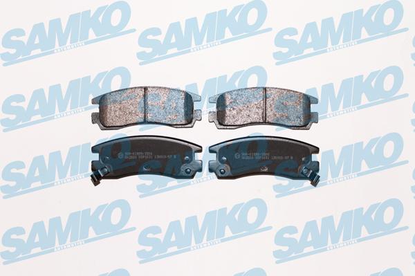 Samko 5SP1031 - Bremžu uzliku kompl., Disku bremzes www.autospares.lv