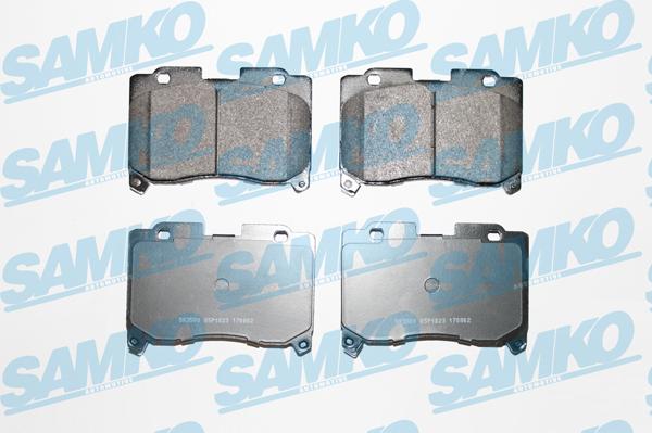 Samko 5SP1023 - Brake Pad Set, disc brake www.autospares.lv