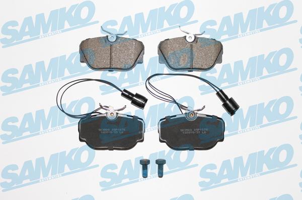 Samko 5SP1079 - Bremžu uzliku kompl., Disku bremzes www.autospares.lv