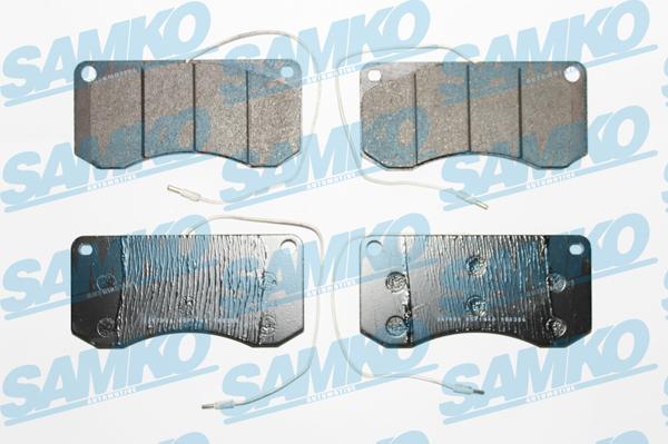 Samko 5SP1148 - Brake Pad Set, disc brake www.autospares.lv