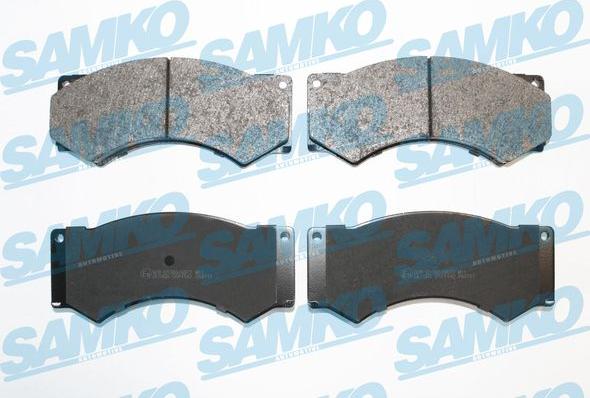 Samko 5SP1142 - Bremžu uzliku kompl., Disku bremzes www.autospares.lv