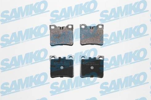 Samko 5SP1100 - Bremžu uzliku kompl., Disku bremzes www.autospares.lv