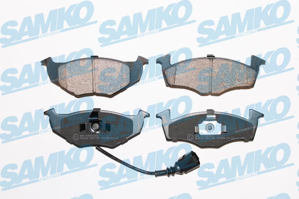 Samko 5SP1120 - Bremžu uzliku kompl., Disku bremzes www.autospares.lv