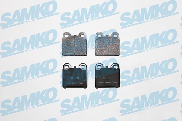 Samko 5SP112 - Brake Pad Set, disc brake www.autospares.lv