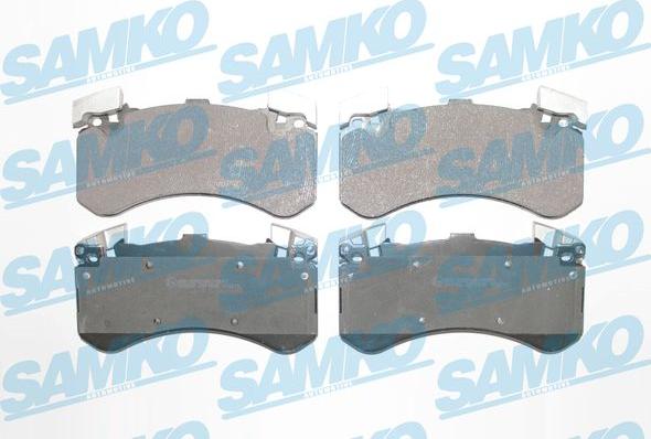 Samko 5SP1806 - Bremžu uzliku kompl., Disku bremzes www.autospares.lv